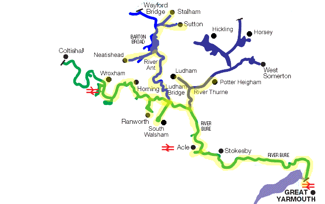 One week Norfolk Broads itinerary starting from Stalham