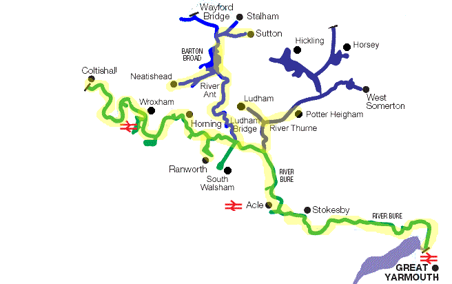 One week Norfolk Broads itinerary starting from Wroxham