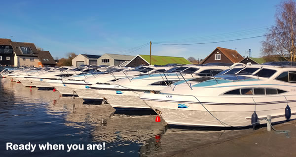 The moorings at Barnes Brinkcraft